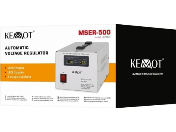 Kemot automatisk spänningsstabilisator KEMOT MSER-500