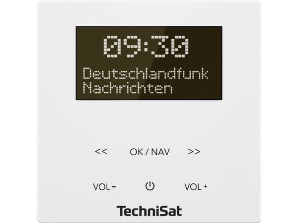 TechniSat DIGITRADIO UP 55, Veggmontert, Analog og digital, DAB+, FM, 87,5 - 108 MHz, 174 - 240 MHz, 4 W