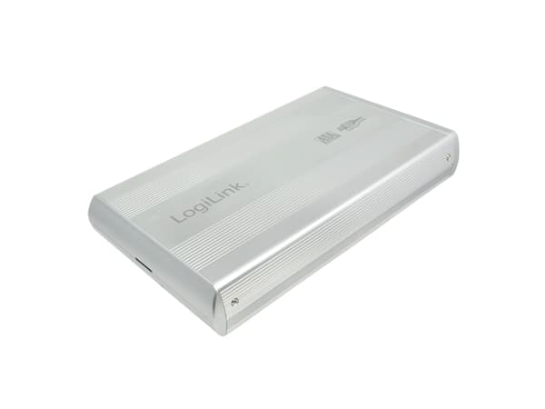 LogiLink UA0107A, 3.5", SATA, Serial ATA II, 5 Gbit/s, Hot-swap, Sølv