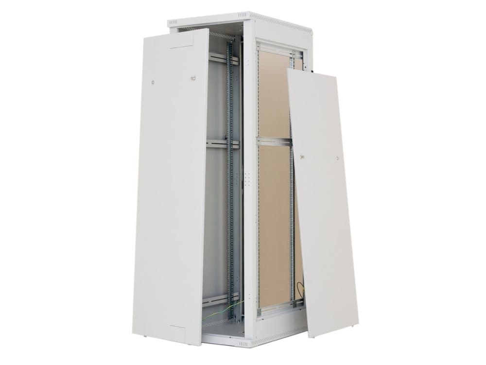 Triton Fristående skåp RMA 600x900 37U vänster glasdörr, Fritstående skåp, 400 kg, Grå