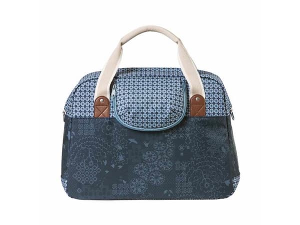 Basil Boheme, Bakre, Sykkelveske, Polyester, Blå, 18 l, 5 kg