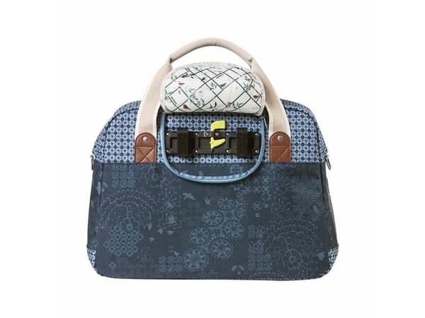 Basil Boheme, Bakre, Sykkelveske, Polyester, Blå, 18 l, 5 kg