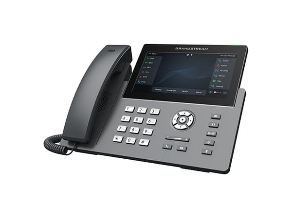 Grandstream GRP2670 - VoIP-telefon med nummerpresentation/samtal väntar - IEEE 802.11a/b/g/n/ac (Wi-Fi) - 5-vägs samtalsförmåg - SIP, RTCP, RTP, SRTP