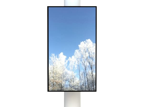 HI-ND - Universal pillar mount - Up to 38 cm in diameter