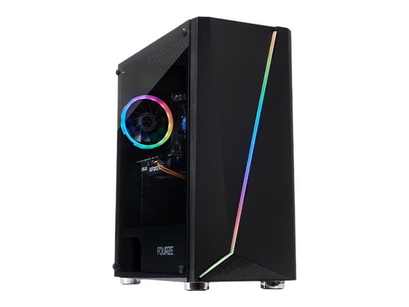 Fourze Prime Gaming Entry - Tower - Ryzen 5 5600G / 3.9 GHz - RAM 16 GB - SSD 500 GB - NVMe - Radeon Graphics - GigE - inget OS - skärm: ingen - svar