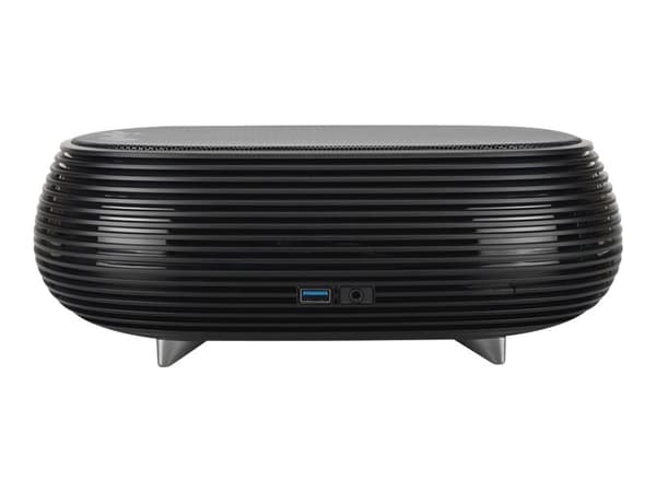 IN WIN B1 Mesh - Mini-ITX-tårn 200 watt - svart - USB/lyd Sort