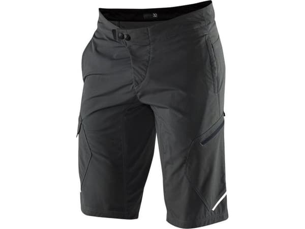 100% Szorty męskie 100% RIDECAMP Shorts charcoal roz.28 (42 EUR) (NEW 2021)
