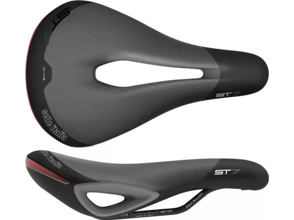 Selle Italia SELLE ITALIA SPORTOURING ST 7 VISION SUPERFLOW L saddle (id matching - L3) Fec Alloy 7x9, soft-tek, gel black (NEW)