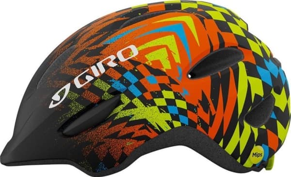 Giro Children's helmet GIRO SCAMP matte black check fade size. XS (45-49 cm) (NEW)