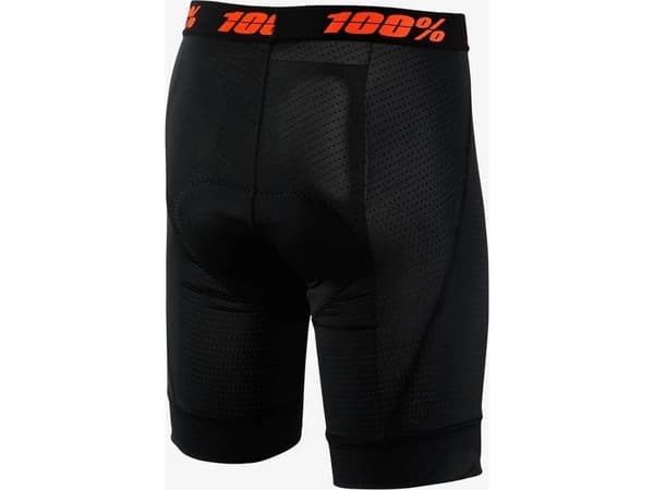 100% Junior boxer shorts with insert 100% CRUX LINER black size 22 (EUR 36) (NEW 2021)