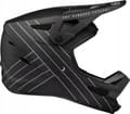 Pikkukuva 1 / 5: 100% Kask full face juniorski 100% STATUS DH/BMX Helmet Essential Black roz. S (47-48 cm) (NEW)