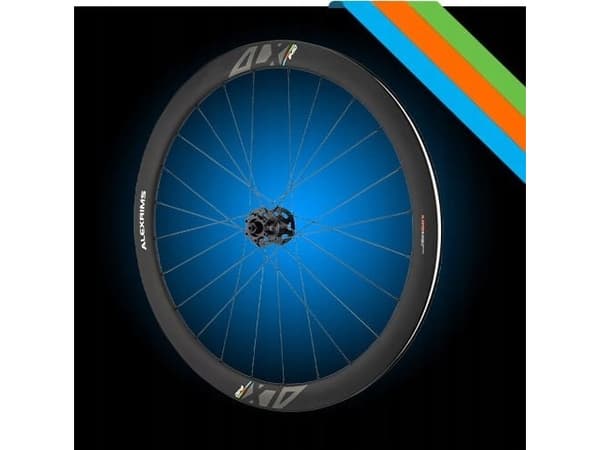 Alexrims ALEXRIMS ALX845D ROAD DISC landeveishjul, Carbon, 700C, 45mm kjegle, Slangeløs klar, Skivebrems Centerlock, Rigid aksel, Tette lagre, Vekt 1