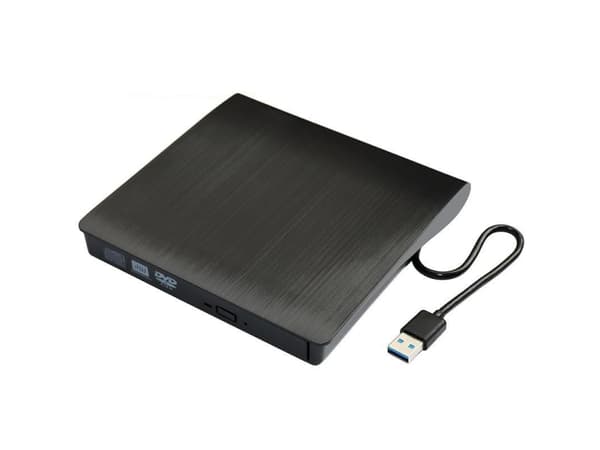 CoreParts - Platestasjon - DVD-RW - 8x - USB 3.2 Gen 1 - ekstern - sølv
