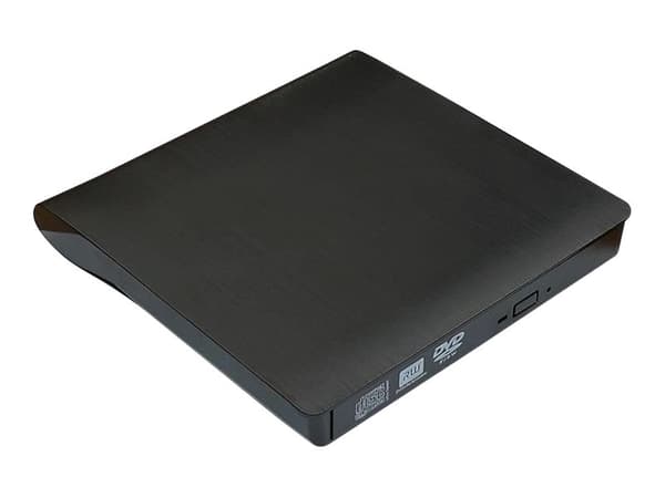 CoreParts - Platestasjon - DVD-RW - 8x - USB 3.2 Gen 1 - ekstern - sølv