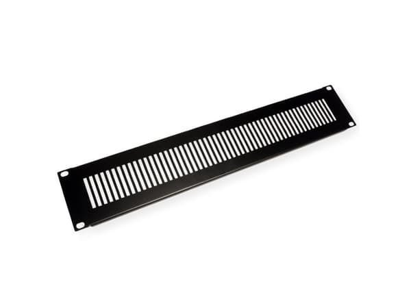Value 26.99.0320, Etupaneeli, Musta, Metalli, Terästä, 2U, 48,3 cm (19"), 359,9 g