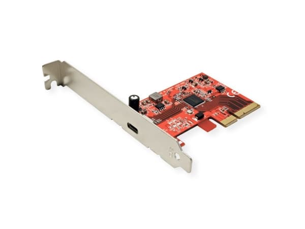ROLINE 15.06.2195, PCIe, USB 3.2 Gen 2x2 Type-C, 20 Gbit/s, 36,9 g, 150 mm, 160 mm