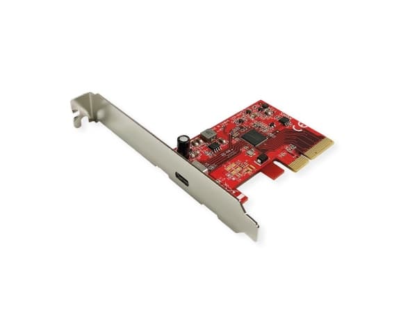 ROLINE 15.06.2195, PCIe, USB 3.2 Gen 2x2 Type-C, 20 Gbit/s, 36,9 g, 150 mm, 160 mm