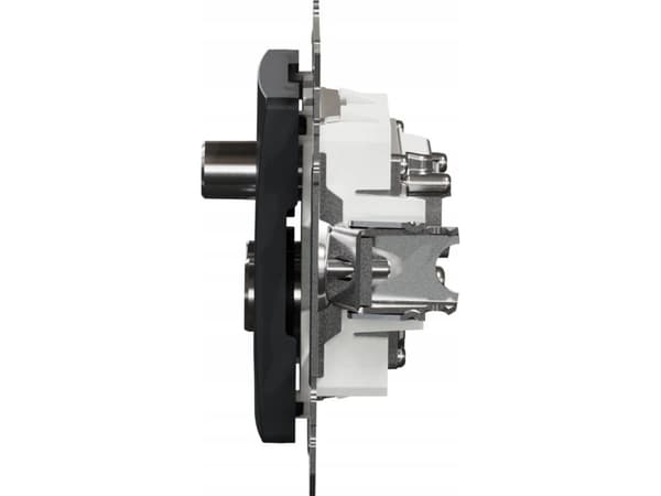 Schneider Electric, Sedna Design i Elements, R/TV/SAT-uttak (4dB), svart antrasitt, SDD114481