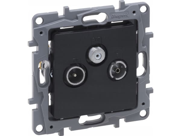 Legrand Niloe Selection TV-RD-SAT rear socket for stars 1.5db anthracite 762263