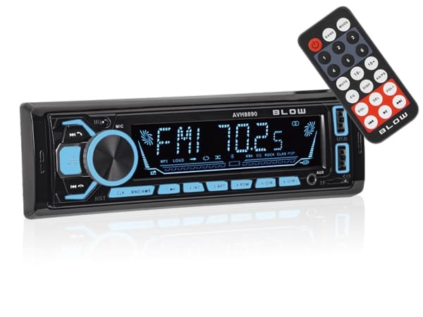 BLOW AVH-8890, bil, FM, 87,5 - 108 Mhz, 45 W, 50 dB, 4 ohm (O)