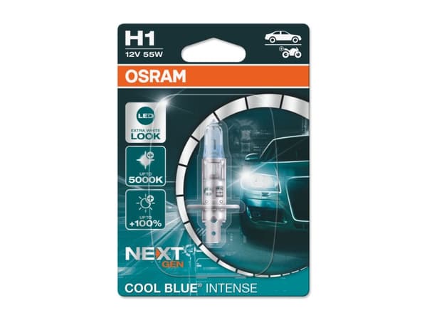 Osram Cool Blue Intense - H1 - 55W - 12V - Blister