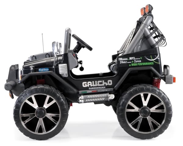 Peg Perego OD0502, 6-vuotias, Muovi, musta, vaatii paristot
