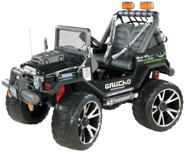 Peg Perego OD0502, 6 vuosi/vuosia, Muovi, Musta, Tarvitsee patterit
