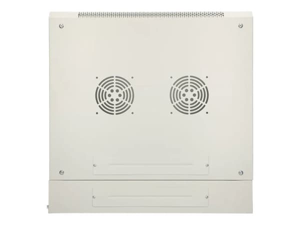 Extralink AZH - Rack skåp - svängtyp - väggmontering - grå - 9U - 19"