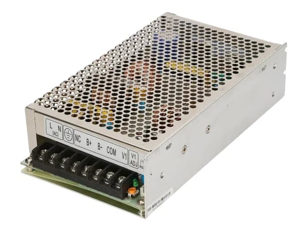 Extralink AD-155B - Batteriladdare/strömadapter (intern) - Växelström 88 - 264/likström 124 - 370 V - 155 Watt Gjuten aluminium