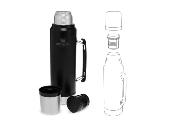 Stanley 10-01228-072, 0,47 L, Vihreä, Ruostumaton teräs, 15 h, 15 h, Telttailu