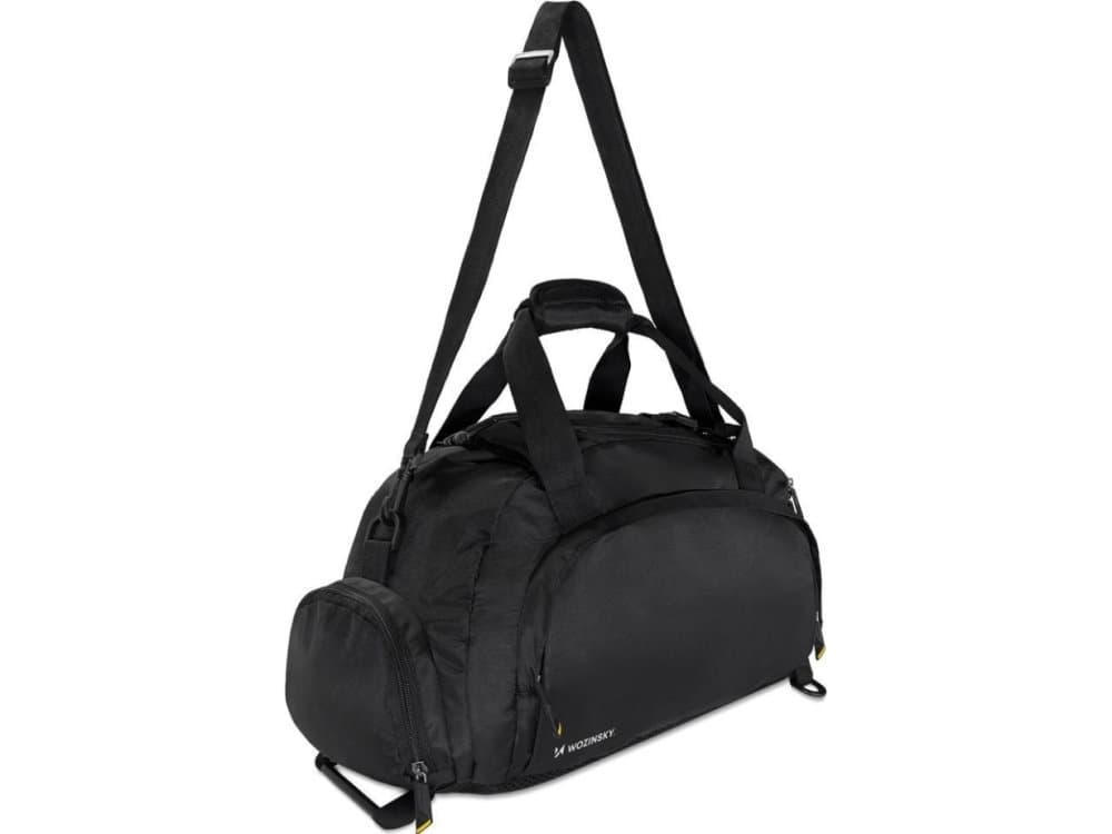 Wozinsky Wozinsky sports bag backpack hand luggage bag 40x20x25 cm for aircraft black (WSB-B01)