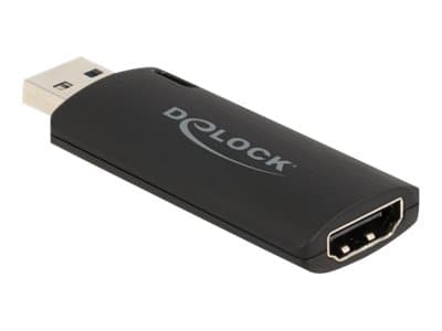Delock - Videoopptaksadapter - USB 2.0 - svart