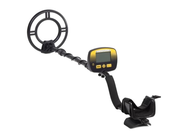 Maclean Metal Detector, with Discriminator, yellow, MCE995 Hunter