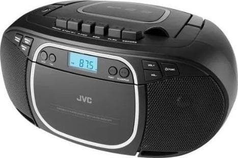 JVC RC-E451B, 1,6 kg, Sort, Bærbar CD-spiller