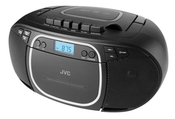 JVC RC-E451B, 1,6 kg, Sort, Bærbar CD-spiller