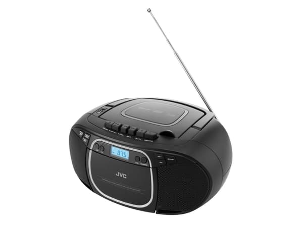 JVC RC-E451B, 1,6 kg, Sort, Bærbar CD-spiller