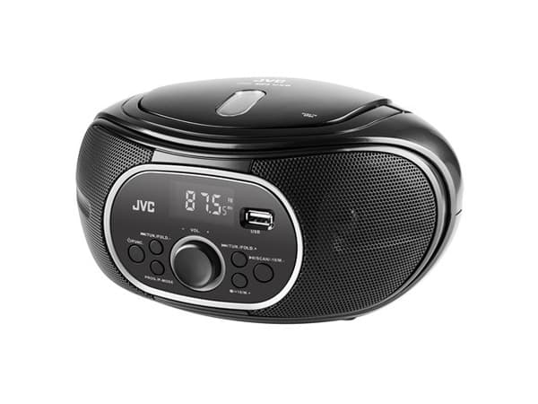 JVC Radio RD-E221B Boombox musta
