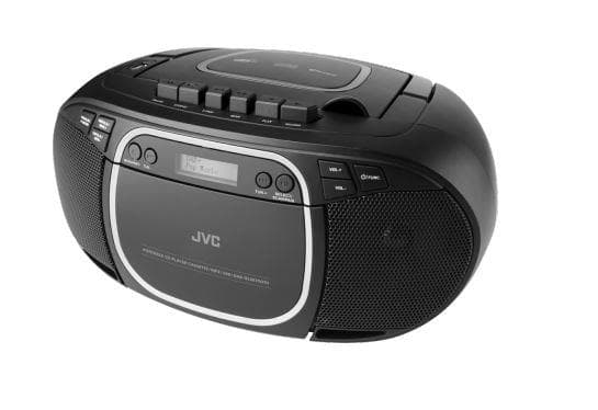 JVC RC-E561B-DAB, 1,7 kg, Sort, Bærbar CD-spiller