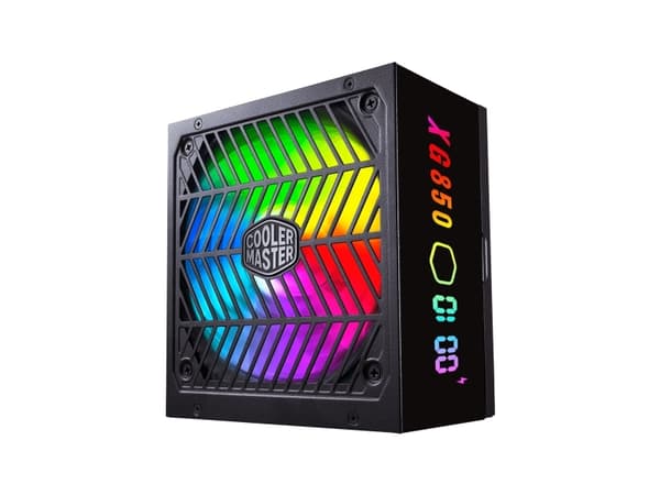 Cooler Master XG850 Plus - Strømforsyning (intern) - ATX12V 2.53 / EPS12V - 80 PLUS Platinum - AC 90-264 V - 850 watt - aktiv PFC - Europa