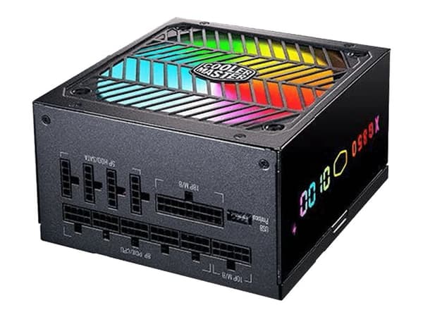 Cooler Master XG850 Plus - Strømforsyning (intern) - ATX12V 2.53 / EPS12V - 80 PLUS Platinum - AC 90-264 V - 850 watt - aktiv PFC - Europa