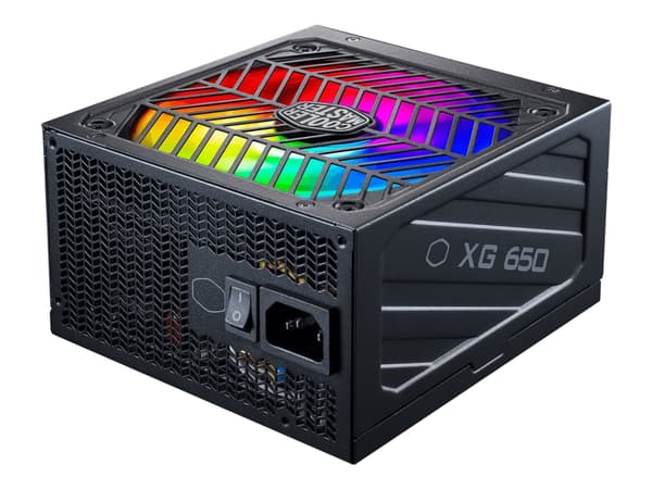 Cooler Master XG650 PLUS PLATINUM - Strømforsyning (intern) - ATX12V 2.53 / EPS12V - 80 PLUS Platinum - AC 100-240 V - 650 watt - aktiv PFC - Europa