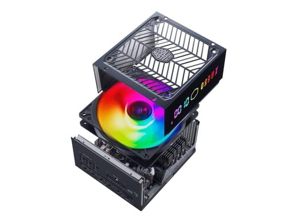 Cooler Master XG650 PLUS PLATINUM - Strømforsyning (intern) - ATX12V 2.53 / EPS12V - 80 PLUS Platinum - AC 100-240 V - 650 watt - aktiv PFC - Europa