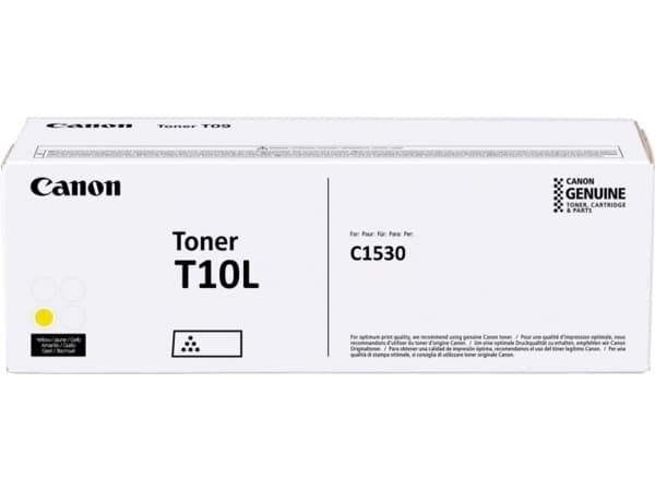 Canon T10L värikasetti 1 kpl Alkuperäinen Keltainen