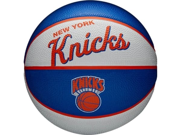 Wilson Wilson Team Retro New York Knicks Mini Ball WTB3200XBNYK Niebieskie 3