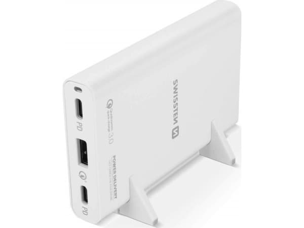 Swissten 22013345, Batterilader, Innendørs, 60 W, 5 - 20 V, AC-to-DC, 3 A