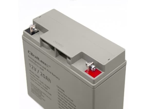 Qoltec AGM batteri | 12V | 20Ah | maks. 300A