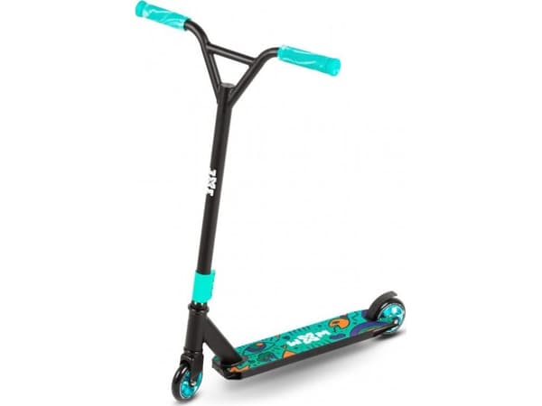 The WXM WRS-CY1 100mm stunt scooter turquoise kidwell