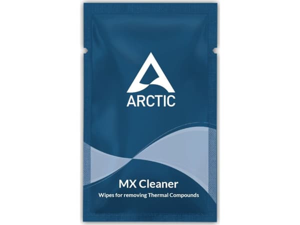 ARCTIC MX Cleaner, Rengöringsmedel för termiskt fett, CPU, Kylfläns, 40 styck, 52 mm, 147 mm, 82 mm