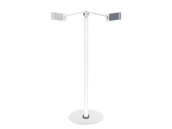 LogiLink ZUB Tablet Floor Stand Aluminum White