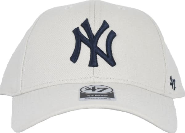 47 Brand 47 Brand New York Yankees MVP Cap B-MVP17WBV-BN Bezowe One Size